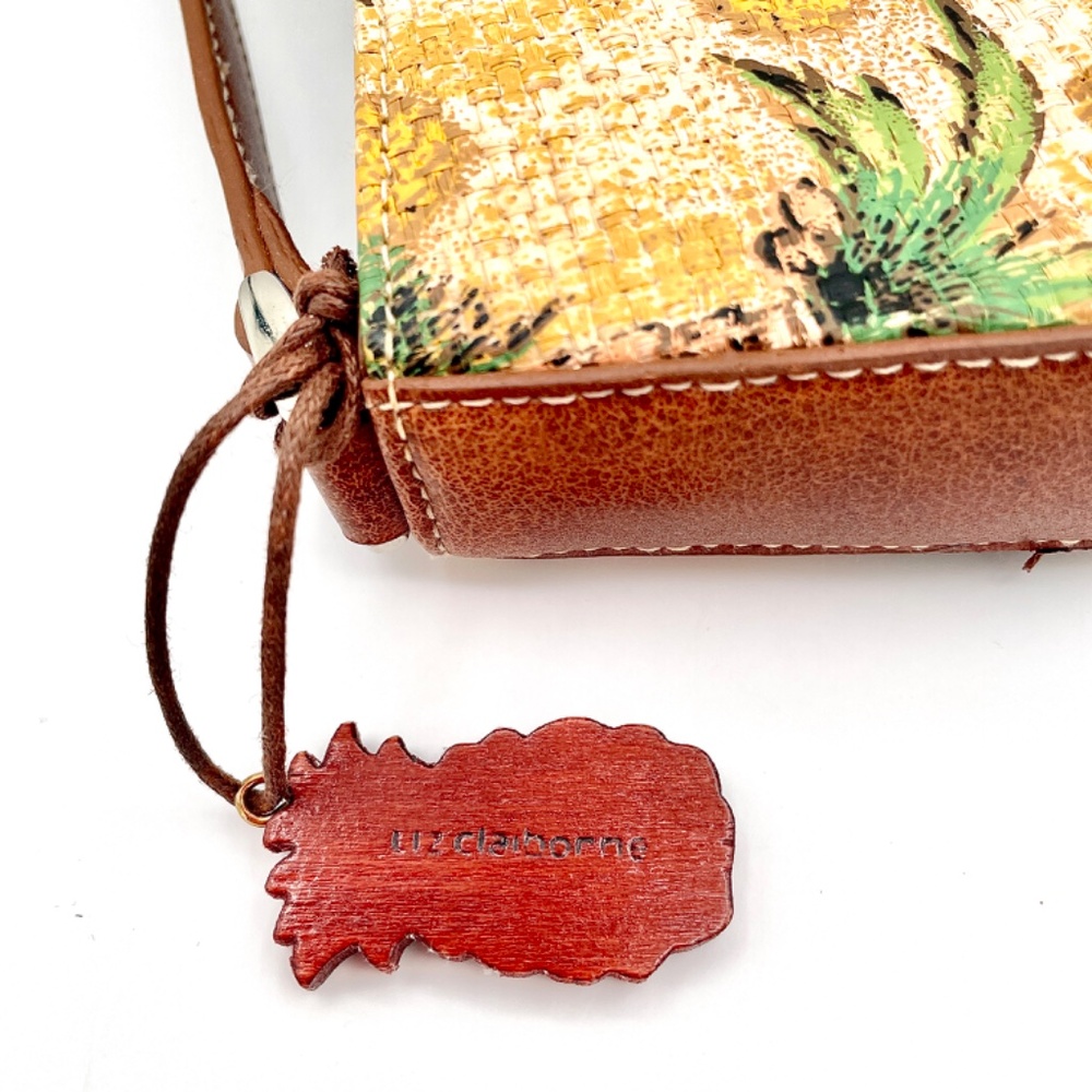 NWOT! Liz Claibourne Pineapple Bag, Cute and Petite - Picture 6 of 15